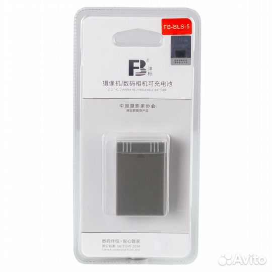 Аккумулятор FB BLS-5 для Olympus EPL1, EPL3, EPL5