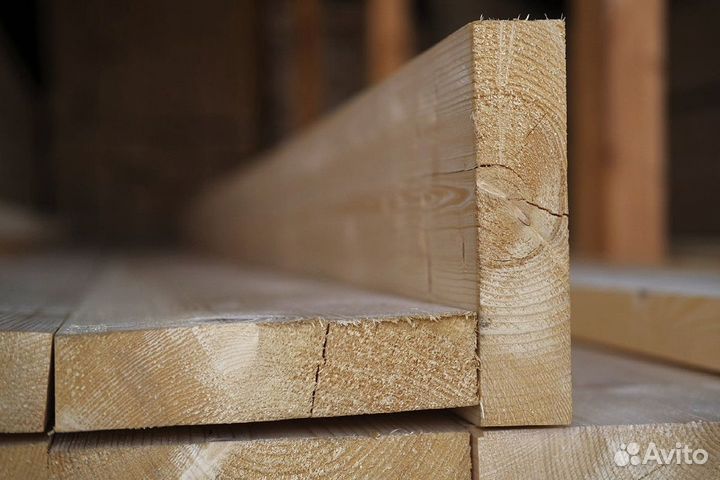 Доска сухая строганая 25х130х6000