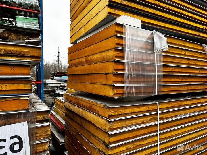 Сэндвич панели 30000 м2 в наличии