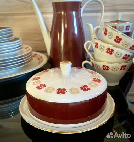 Чайно-кофейный сервиз ГДР