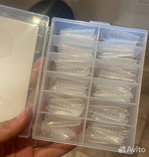 Многоразовые формы для наращивания ногтей