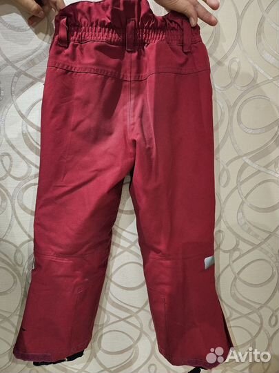 Куртка зимняя со штанами детская 128 размера