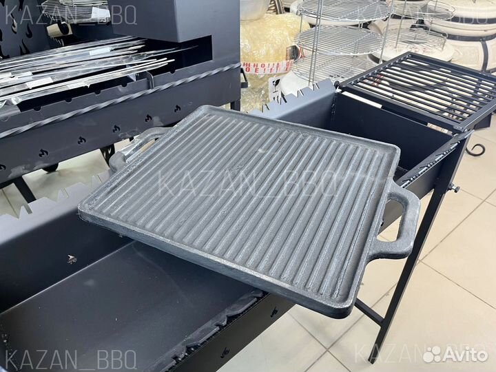 Решетка-противень гриль чугунная