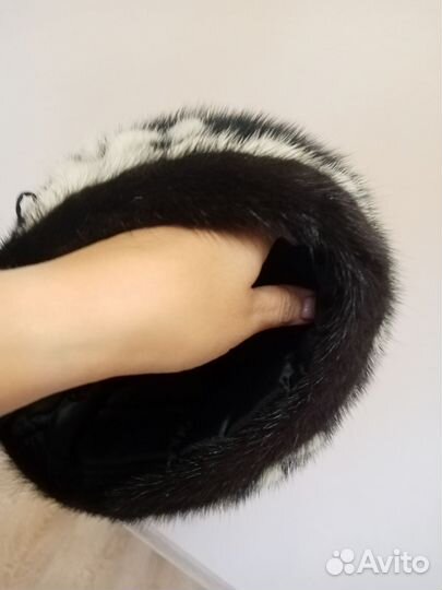 Шапка норковая