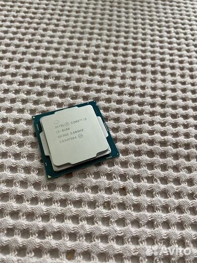 Intel core i3 8100f
