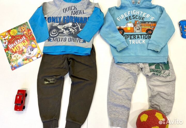 Вещи пакетом на мальчика 110 116