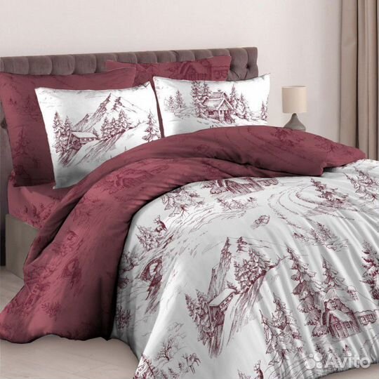 Ткань для постельного белья Альпийская сказка