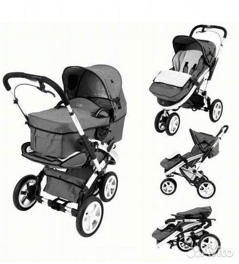 Детские коляски 2 в 1 бу