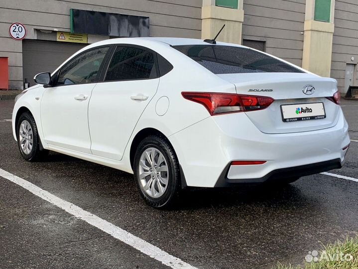 Hyundai Solaris 1.4 AT, 2018, 52 700 км