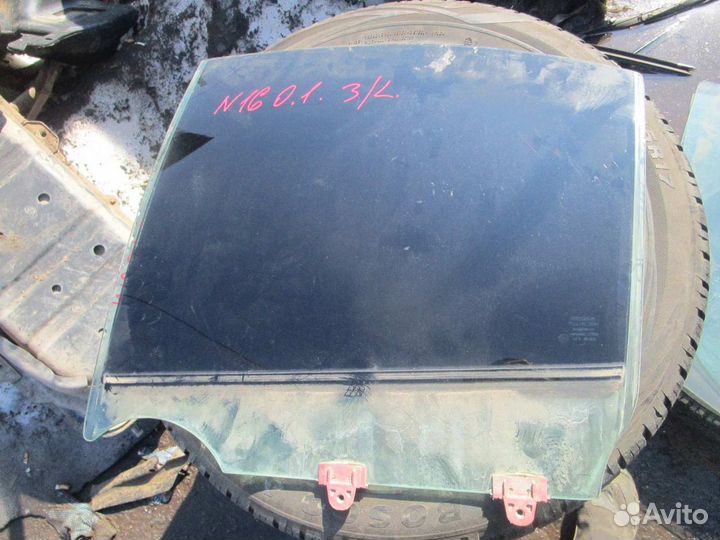 Стекло заднее левое Nissan Almera N16
