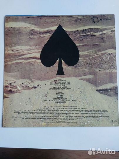 Motorhead - Ace Of Spades lp