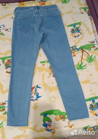 Джинсы на девочку-подростка