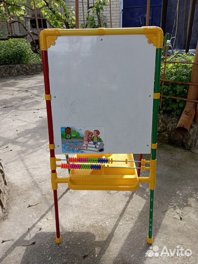 Мольберт детский двухсторонний