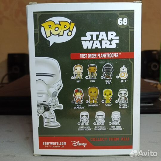 Funko POP First Order Flametrooper 68