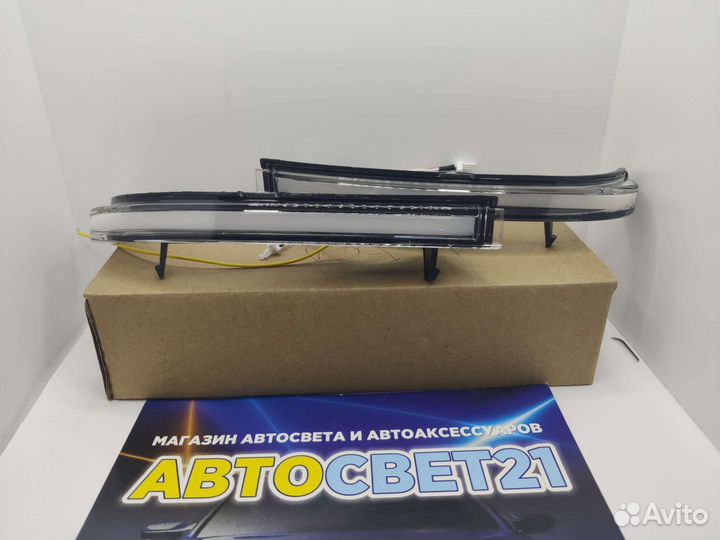 2х режимные поворотники в зеркала Лада Приора Plaz