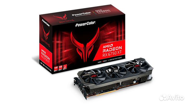 Rx 6750xt red devil На гарантии