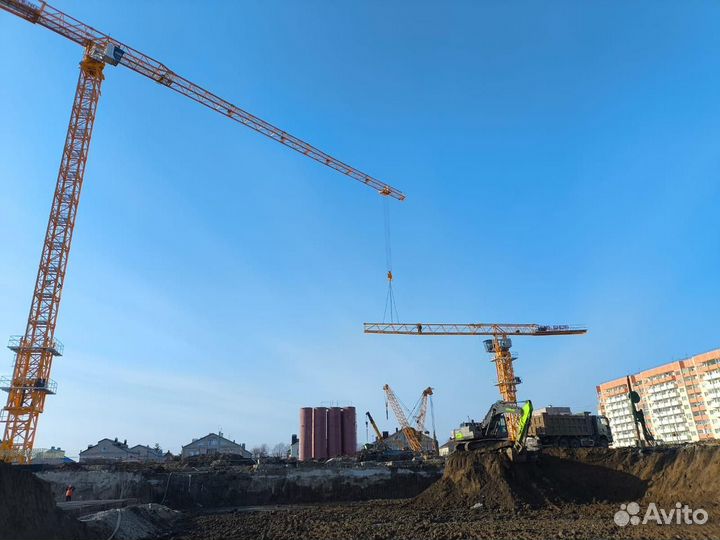 Башенный кран Heng Sheng 8024-64т