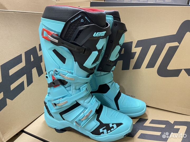 Мотоботы Leatt Boots 5.5 FlexLock Fuel