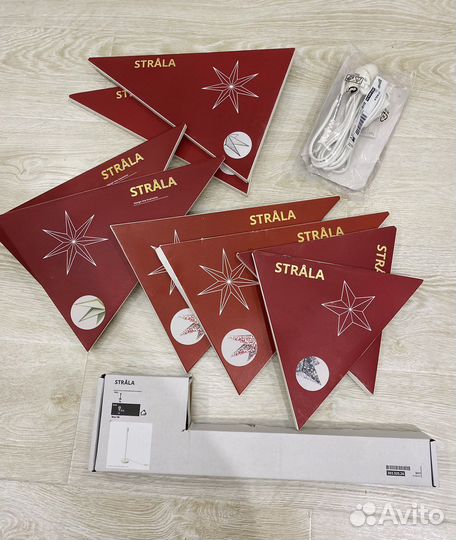 Гирлянда IKEA звезда