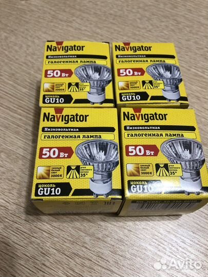 Лампа галогенная gu10