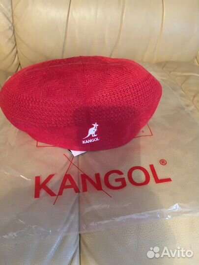 Кепка Kangol Tropic 504 лето весна красная