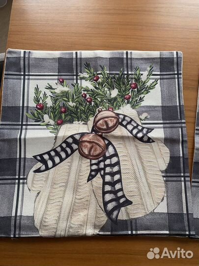 Новогодние наволочи 45 х 45