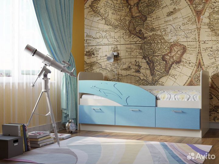 Детская кровать Дельфин
