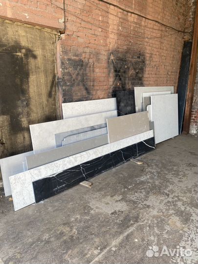 Остатки искусственный камень