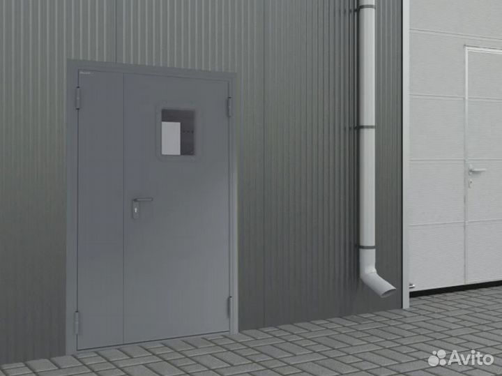 Дверь противопожарная алюм. гарантия