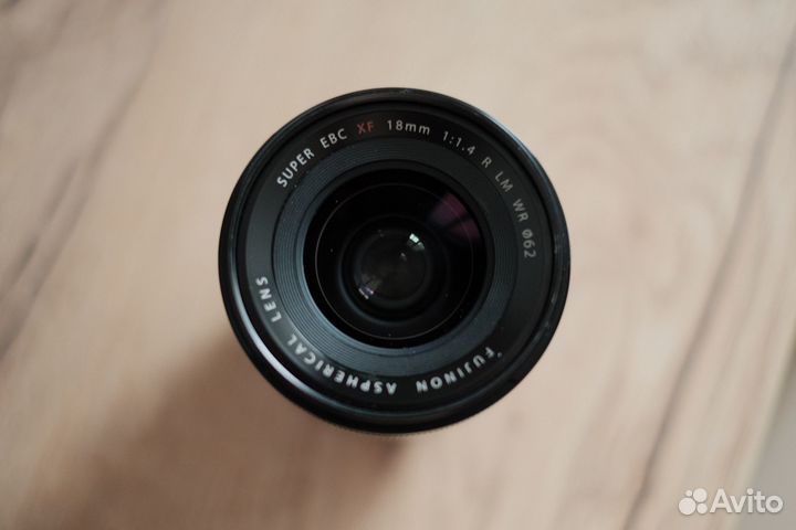 Fujifilm XF 18mm f1.4