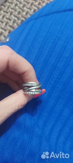 Серебряное кольцо женское