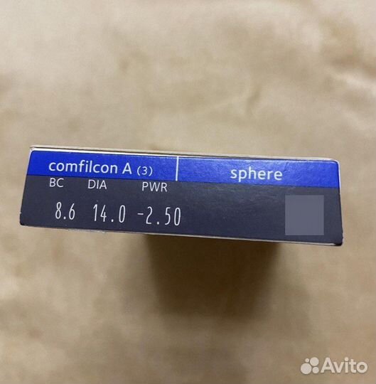 Линзы контактные