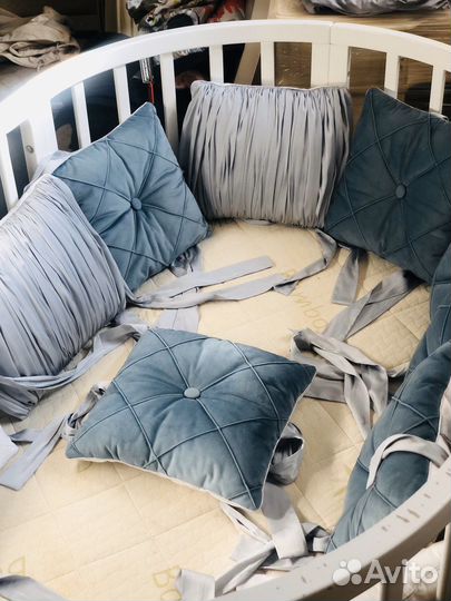 Бортики в детскую кроватку