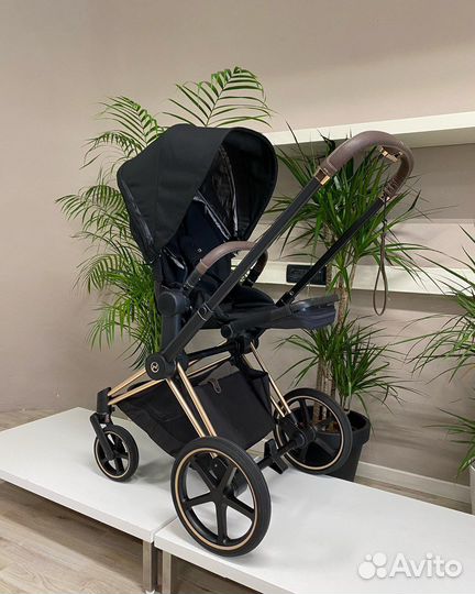 Коляска 2в1 Cybex Priam IV Rose Gold