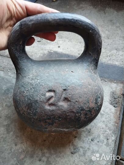 Гиря 24 кг бу