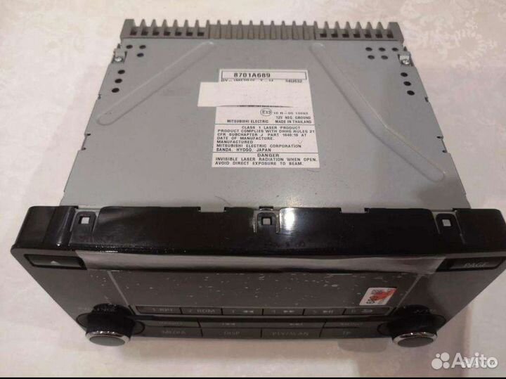 Магнитола mitsubishi