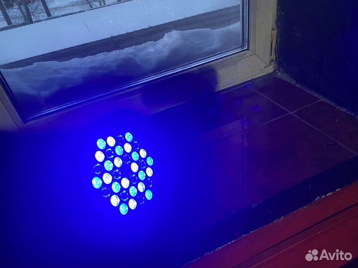 Световой прибор stage PAR light RGB