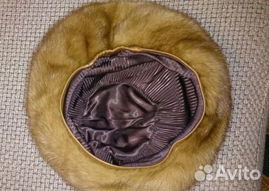 Берет норковый