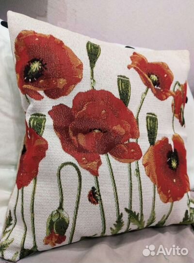 Наволочка на молнии, гобелен, 40*40