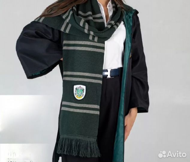 Мантия, шарф, галстук слизерин, палочка Северуса