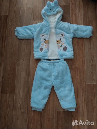 Плюшевый костюм, 1-1,5 лет