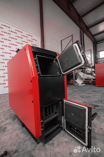 Полуавтоматический угольный котел 32 кВт