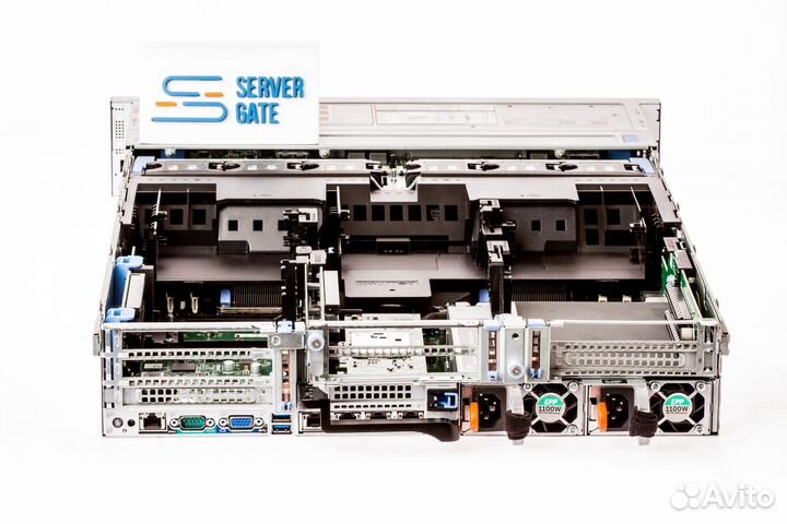 Сервер Dell R740xd 24SFF 2xGold 6154 256GB