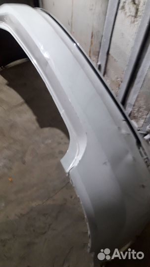 Задний бампер на volkswagen polo седан