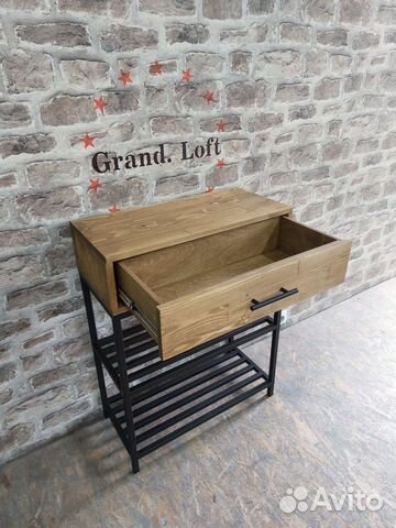 Обувница в стиле лофт