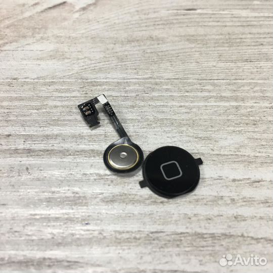 Кнопка Home(черная) iPhone 4S