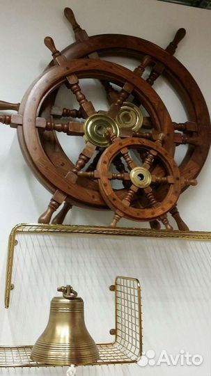 Рында штурвал подзорная труба