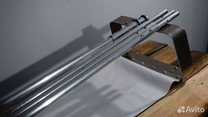 Скребок для чистки снега с крыши с ручкой 6 метров