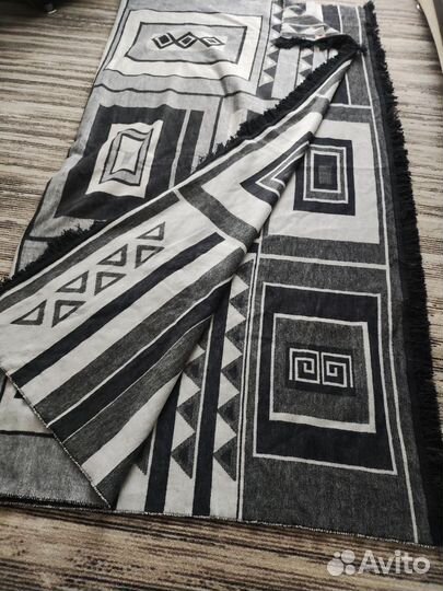 Плед шерстяной новый