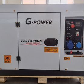 Дизельный генератор 13 kW g-power DG16000S